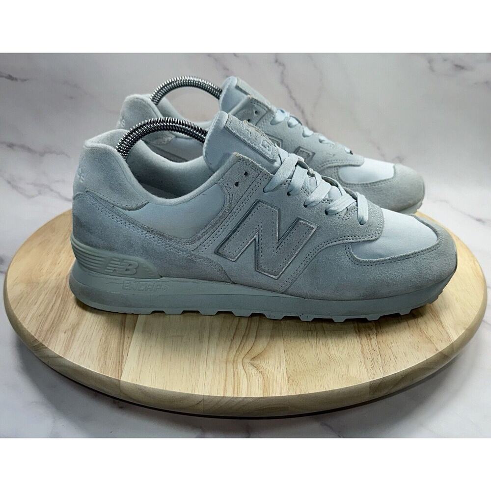 New Balance 574 Light Blue Comfort Shoes Sneakers WL574SLC Women’s Size 10 B